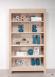 Solid Oak Contemporary style Bookcase from the Nature Collection