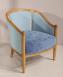 Sillón Caroline cabriolet fabricado en madera de haya macizo de estilo Louis Philippe