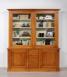 Biblioteca Nina de 2 cuerpos fabricada en madera de Cerezo macizo estilo Directorio