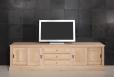 Mueble de TV Jean-Lin 16/9 de Roble macizo de estilo Louis Philippe 