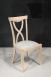 Silla Sébastien fabricada en madera de roble macizo al estilo de Louis Philippe 