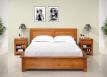 Cama Colección Naturaleza 160*200 fabricadas en cerezo macizo en estilo Contemporáneo