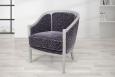 Sillón Cabriolet Paul fabricado en roble macizo en estilo Louis Philippe 