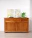 Aparador de 2 puertas Anne-Laure fabricado en madera de cerezo en estilo rústico Longitud 165 cm