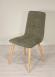 Silla Lise de estilo Contemporáneo con Tejido Elastron Boston Forest
