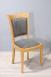 Silla Benjamin fabricada en madera de roble macizo de estilo Louis Philippe 