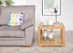 Mesa auxiliar rectangular Ernest en roble Línea Contemporánea 