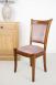 Silla Pauline de madera maciza de cerezo de estilo Louis Philippe 