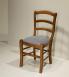 Silla Madeleine de madera maciza de haya en estilo Louis Philippe 