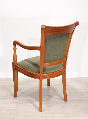 Silló de estilo Louis Philippe madera maciza de cerezo Pauline