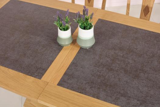Solid Oak Contemporary style ceramic Dining Table 