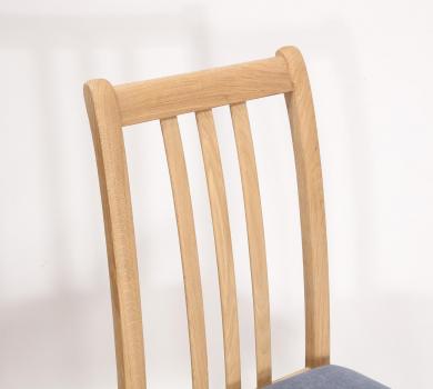 Silla de roble macizo Contemporánea Asiento Apollo Jeans Clément