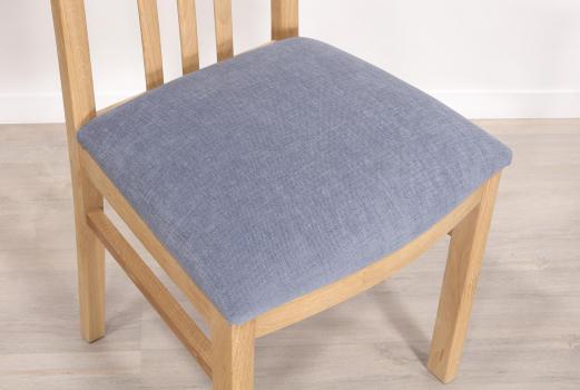 Silla de roble macizo Contemporánea Asiento Apollo Jeans Clément