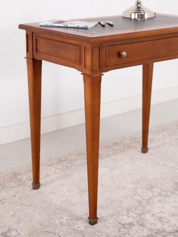 Escritorio Albanne de madera de cerezo estilo 