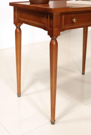 Mesa de escritorio Rose en madera de cerezo de estilo Luis XVI