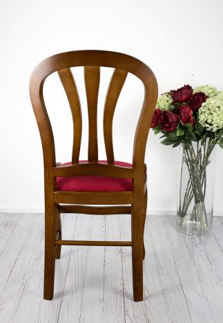 Silla Camila fabricada en madera de haya maciza estilo Louis Philippe 