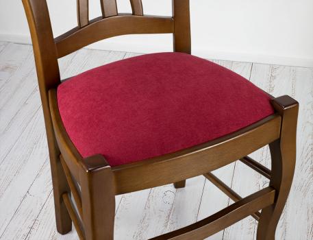 Silla Camila fabricada en madera de haya maciza estilo Louis Philippe 