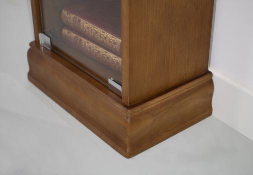 Solid Oak Louis Philippe style Display Cabinet