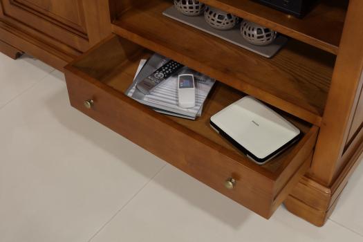 Solid Cherry wood Louis Philippe style 16/9 TV Cabinet