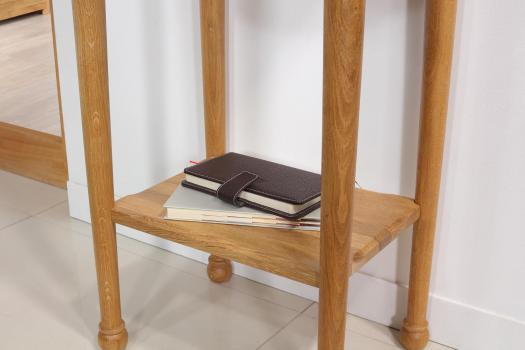 Recibidor Antoine fabricado en madera de roble macizo en estilo Louis Philippe
