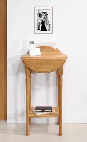 Recibidor Antoine fabricado en madera de roble macizo en estilo Louis Philippe