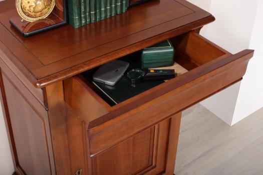 1-door Paul cupboard made in Solid Cherrywood in a Louis-Philippe style