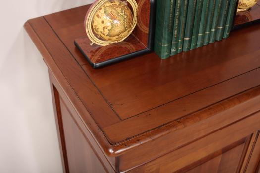 1-door Paul cupboard made in Solid Cherrywood in a Louis-Philippe style