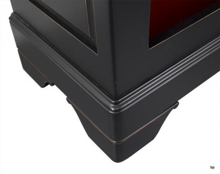 Estantería librería Emma fabricada en madera de cerezo macizo al estilo Louis Philippe