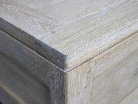Solid Oak Contemporary style Rectangular Coffee Table