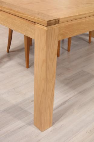 Mesa de comedor rectangular 200X100 de Roble Línea Contemporánea 