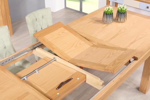Mesa de comedor rectangular 200X100 de Roble Línea Contemporánea 
