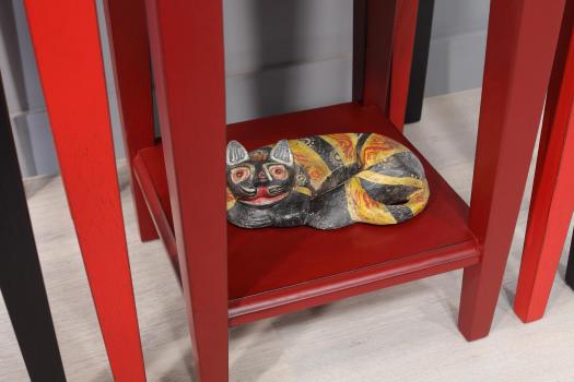 Mesa nido de roble macizo estilo Louis Philippe 