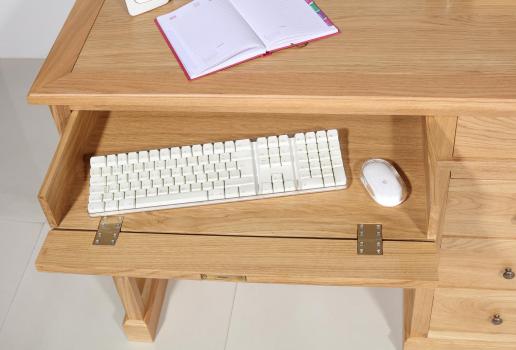 Luc Solid Oak Louis Philippe style Desk