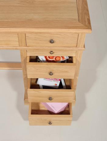 Luc Solid Oak Louis Philippe style Desk