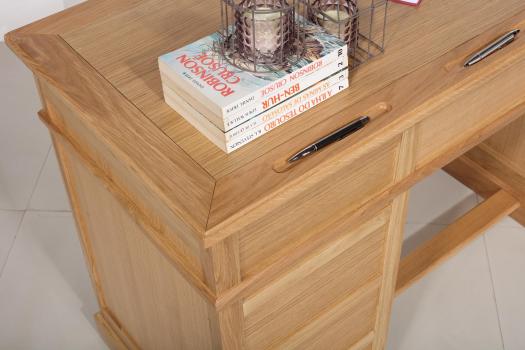 Luc Solid Oak Louis Philippe style Desk