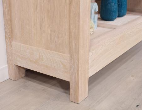 Solid Oak Contemporary style Bookcase from the Nature Collection