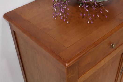 Aparador 3 puertas Yann fabricado en madera de roble macizo estilo Rústico