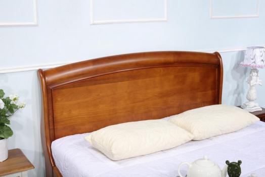Solid Cherrywood Louis Philippe style Bed