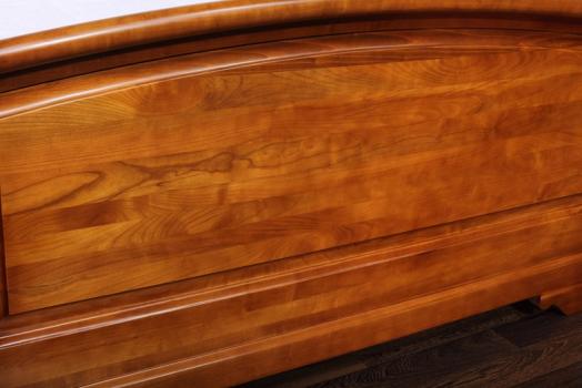 Solid Cherrywood Louis Philippe style Bed