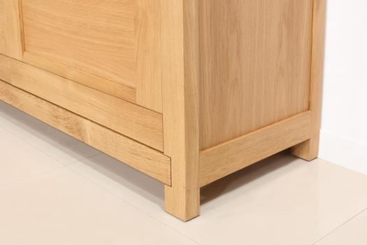 Jules Librería de 2 cuerpos de roble de estilo Contemporáneo 