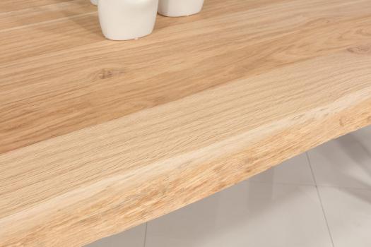 Solid Oak and Iron Contemporary style Dining room Table