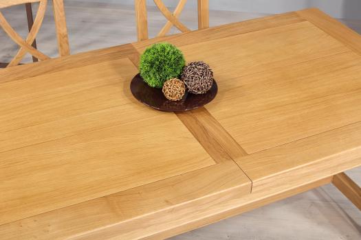 Mesa de granja Axel fabricada en roble macizo