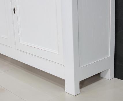 Aparador Buffet Yann de 3 puertas fabricado en madera de roble macizo estilo Rústico