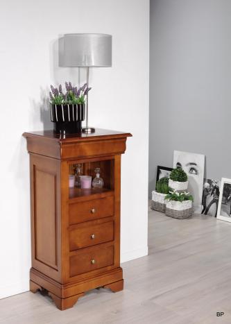 Recibidor Celine fabricado en madera de  Cerezo macizo al estilo Louis Philippe 