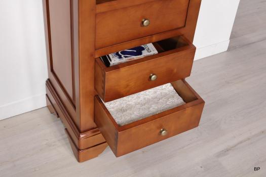 Recibidor Celine fabricado en madera de  Cerezo macizo al estilo Louis Philippe 