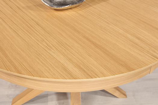 Mesa redonda Romain de Roble en estilo Contemporáneo  diámetro 120 cm 
