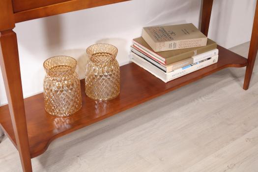 Consola Mathilde fabricada en madera de cerezo macizo de estilo Directoire