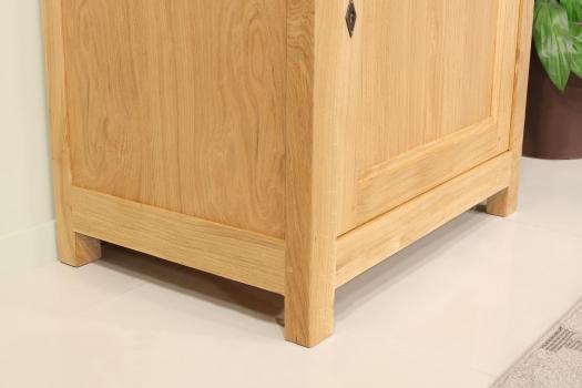 Yann Solid Oak Country style Cupboard 