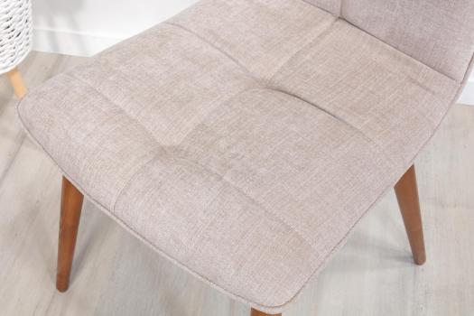 Silla Lise de estilo Contemporáneo, Tejido Elastron Boston Truffa