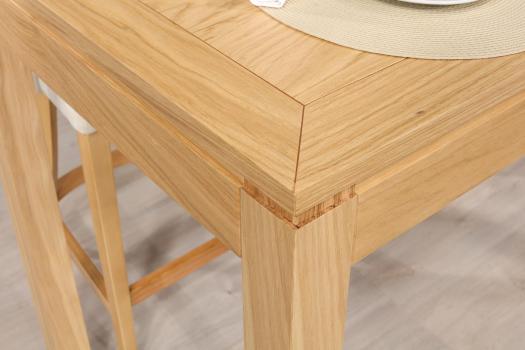 Mesa alta estilo Bar Theo 120x70 de Roble Línea Contemporánea 